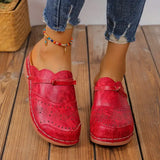 Amelia - Comfortable Clogs with Artisan Design