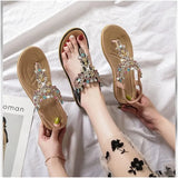 Esmeralda - Jewel Sandals with Artisan Design