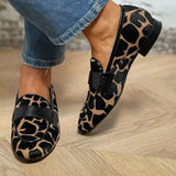Renata - Animal Print Loafers
