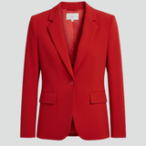 Marisol | Women's Notched Lapel Long Sleeve Blazer