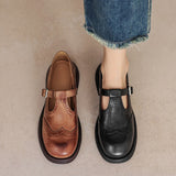 Nina™ | Elegant Vegan Leather Mary Jane Sandal
