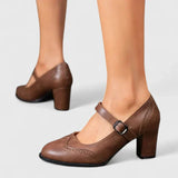 Meredith | Women's Mary Jane Block Heel Shoes
