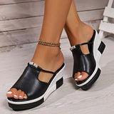 Minerva | Women's Platform T-Bar Sandals