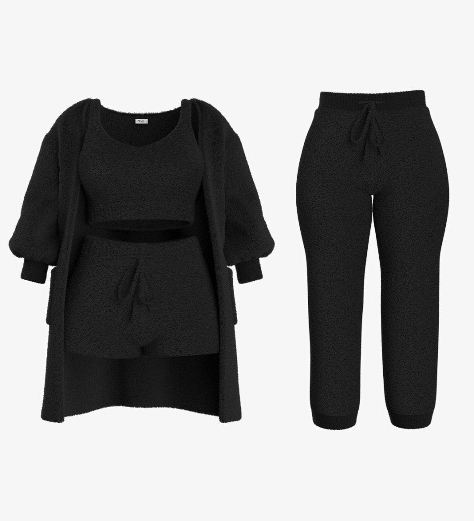 Kaysynlee | Comfortable Knitted Pajama Set