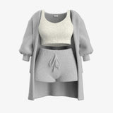 Kaysynlee | Comfortable Knitted Pajama Set