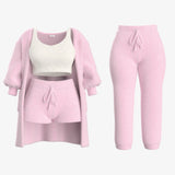 Kaysynlee | Comfortable Knitted Pajama Set