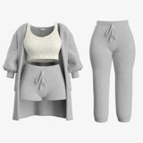 Kaysynlee | Comfortable Knitted Pajama Set