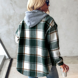 Carmen™ | Checkered Lined Cardigan Women