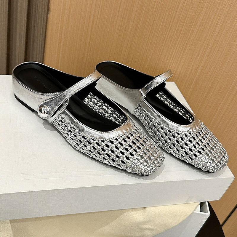 Bella | Mary-Jane Backless Mules