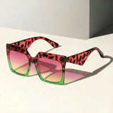 Ethan | Sunglasses Aviator Frame Panther Pattern UV Protection