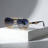 Isabella | Sunglasses Aviator Retro Double Bridge Gradient UV400