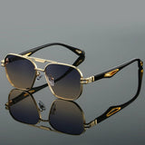 Isabella | Sunglasses Aviator Retro Double Bridge Gradient UV400