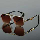 Isabella | Sunglasses Aviator Retro Double Bridge Gradient UV400
