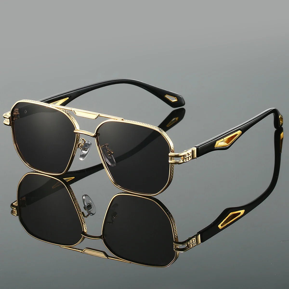 Isabella | Sunglasses Aviator Retro Double Bridge Gradient UV400