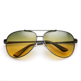 Nathan | Sunglasses Aviator Retro Gold Frame Gradient Lenses UV400
