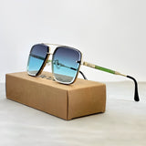 Olivia | Sunglasses Aviator Retro Gold Frame Gradient UV400