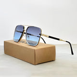 Olivia | Sunglasses Aviator Retro Gold Frame Gradient UV400