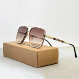 Olivia | Sunglasses Aviator Retro Gold Frame Gradient UV400