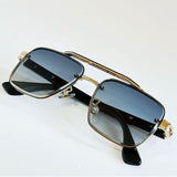 Layla | Sunglasses Aviator Square UV400 Gradient Alloy Frame