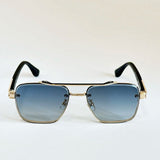 Layla | Sunglasses Aviator Square UV400 Gradient Alloy Frame