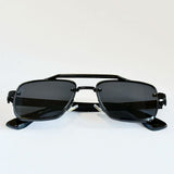 Layla | Sunglasses Aviator Square UV400 Gradient Alloy Frame