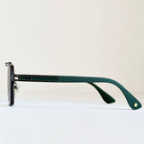Layla | Sunglasses Aviator Square UV400 Gradient Alloy Frame