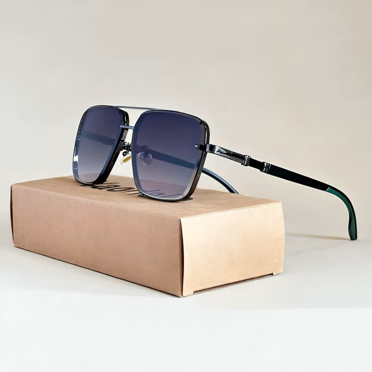 Penelope | Sunglasses Aviator Style UV400 Protection Gradient Lenses