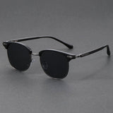 Alexander | Sunglasses Clubmaster Half-Frame Metal UV400 Protection
