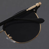 Alexander | Sunglasses Clubmaster Half-Frame Metal UV400 Protection