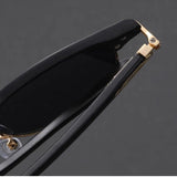 Alexander | Sunglasses Clubmaster Half-Frame Metal UV400 Protection
