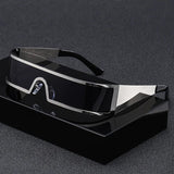 Sebastian | Sunglasses Futuristic Wraparound Visor Cyberpunk Style