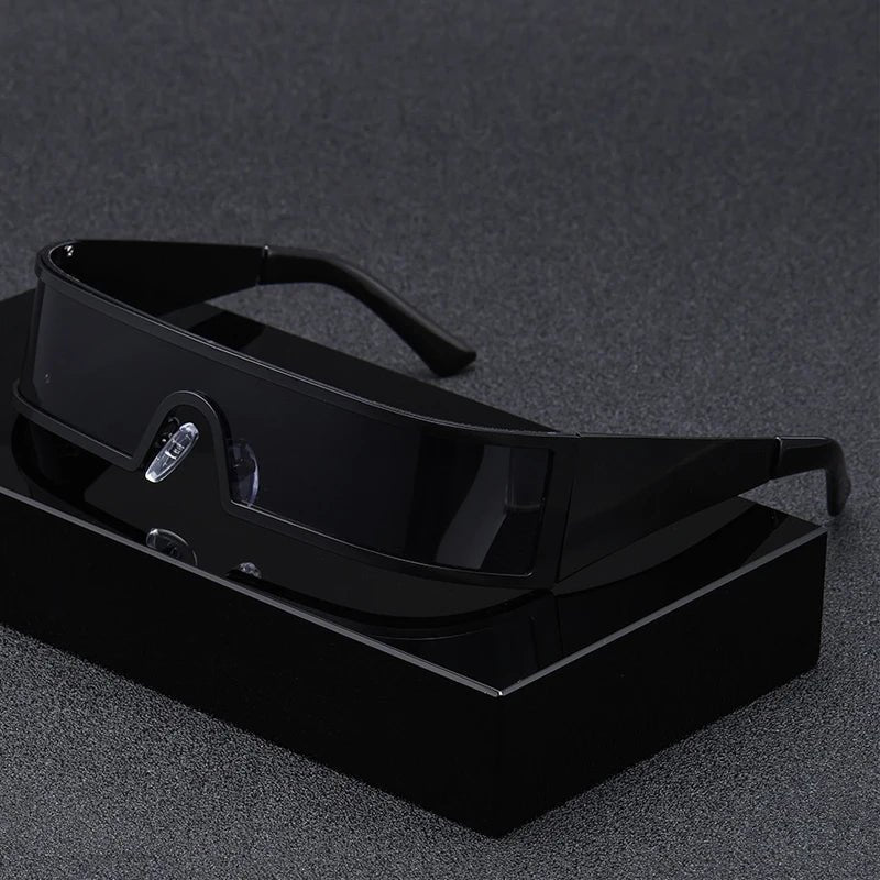 Sebastian | Sunglasses Futuristic Wraparound Visor Cyberpunk Style