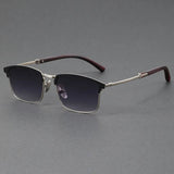 Luna | Sunglasses Half-Frame Polarized UV400 Browline Classic