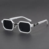 Sebastian | Sunglasses Hexagon Angular Frame UV400 Protection Lightweight