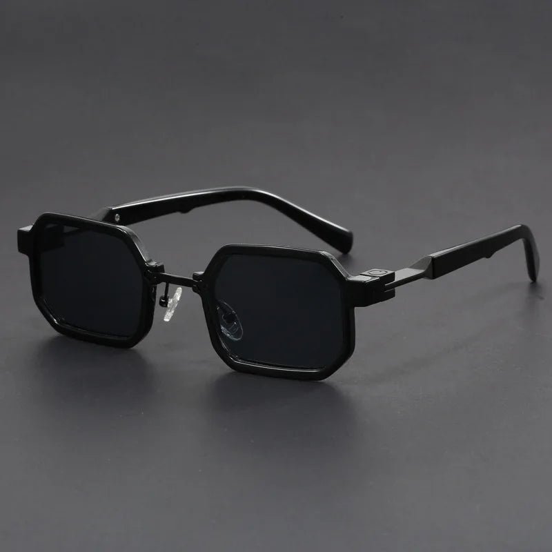 Sebastian | Sunglasses Hexagon Angular Frame UV400 Protection Lightweight