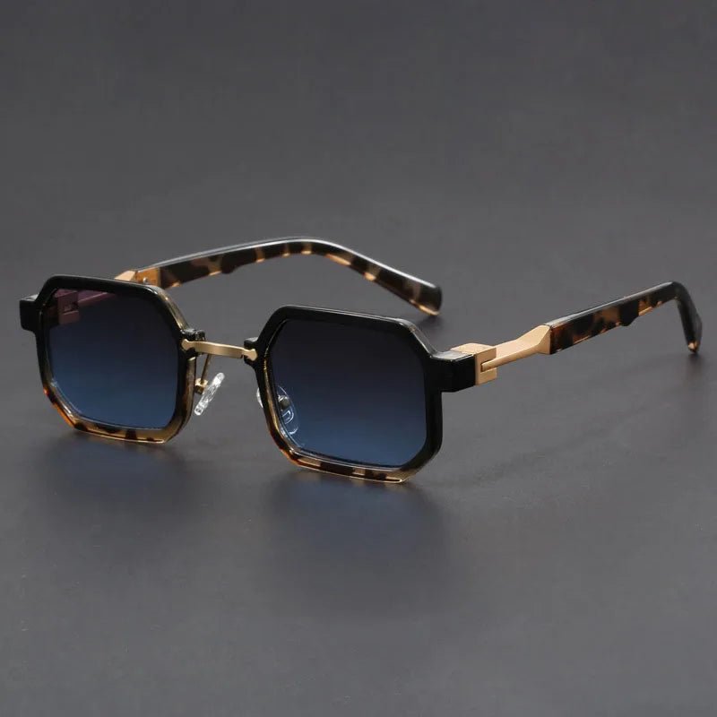 Sebastian | Sunglasses Hexagon Angular Frame UV400 Protection Lightweight