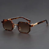 Sebastian | Sunglasses Hexagon Angular Frame UV400 Protection Lightweight