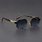 Sebastian | Sunglasses Hexagon Angular Frame UV400 Protection Lightweight