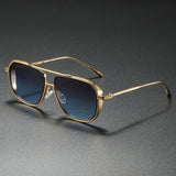 William | Sunglasses Metal Frame Aviator Style Gradient Lens