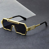 Grace | Sunglasses Metal Square Frame Steampunk Style UV Protection