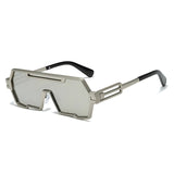 Grace | Sunglasses Metal Square Frame Steampunk Style UV Protection