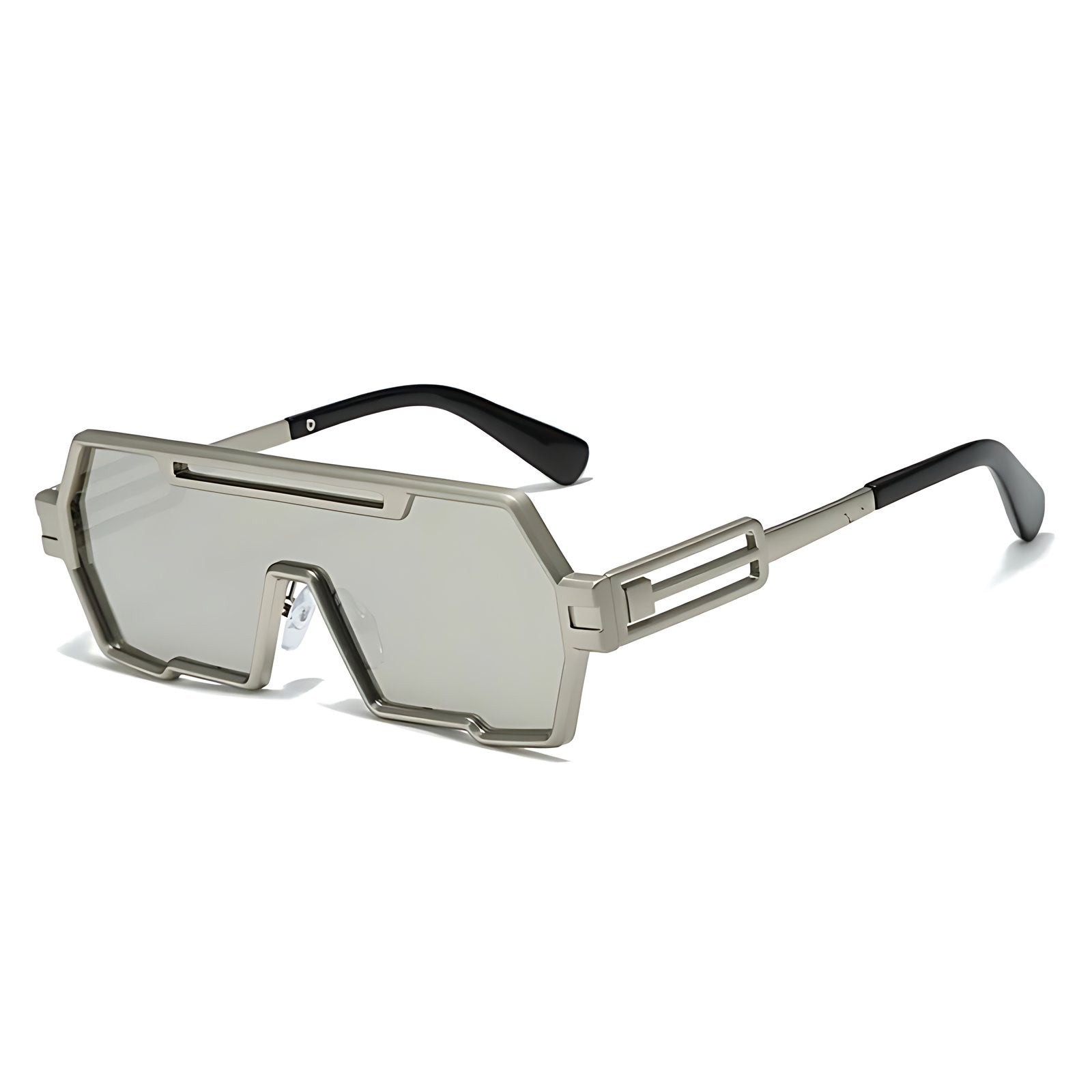 Grace | Sunglasses Metal Square Frame Steampunk Style UV Protection