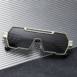 Grace | Sunglasses Metal Square Frame Steampunk Style UV Protection