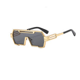 Grace | Sunglasses Metal Square Frame Steampunk Style UV Protection