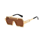 Grace | Sunglasses Metal Square Frame Steampunk Style UV Protection