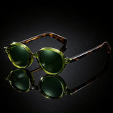 Mason | Sunglasses Oval Acetate Frame Polarized Lens TR90 Arms