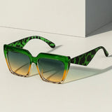 James | Sunglasses Oversized Square Frame UV400 Protection Retro