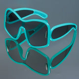 Eleanor | Sunglasses Retro Angular Frames UV400 Gradient Lenses