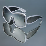 Eleanor | Sunglasses Retro Angular Frames UV400 Gradient Lenses