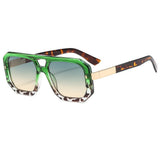 Ethan | Sunglasses Retro Aviator UV400 Gold Accent Gradient